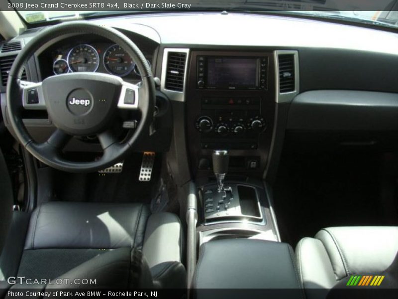 Black / Dark Slate Gray 2008 Jeep Grand Cherokee SRT8 4x4