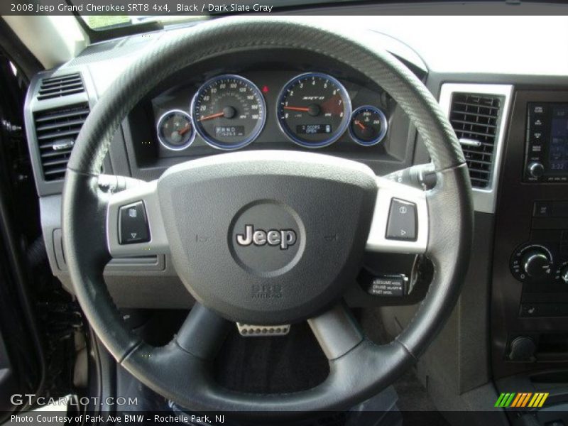 Black / Dark Slate Gray 2008 Jeep Grand Cherokee SRT8 4x4