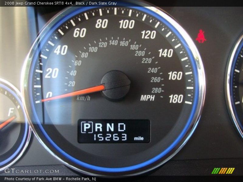 Black / Dark Slate Gray 2008 Jeep Grand Cherokee SRT8 4x4