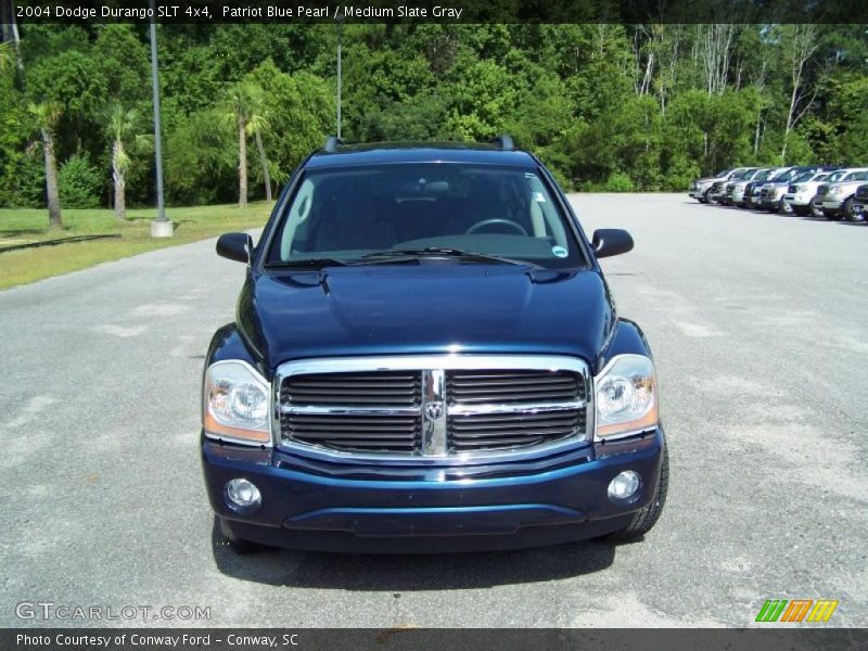 Patriot Blue Pearl / Medium Slate Gray 2004 Dodge Durango SLT 4x4