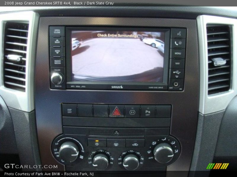 Black / Dark Slate Gray 2008 Jeep Grand Cherokee SRT8 4x4
