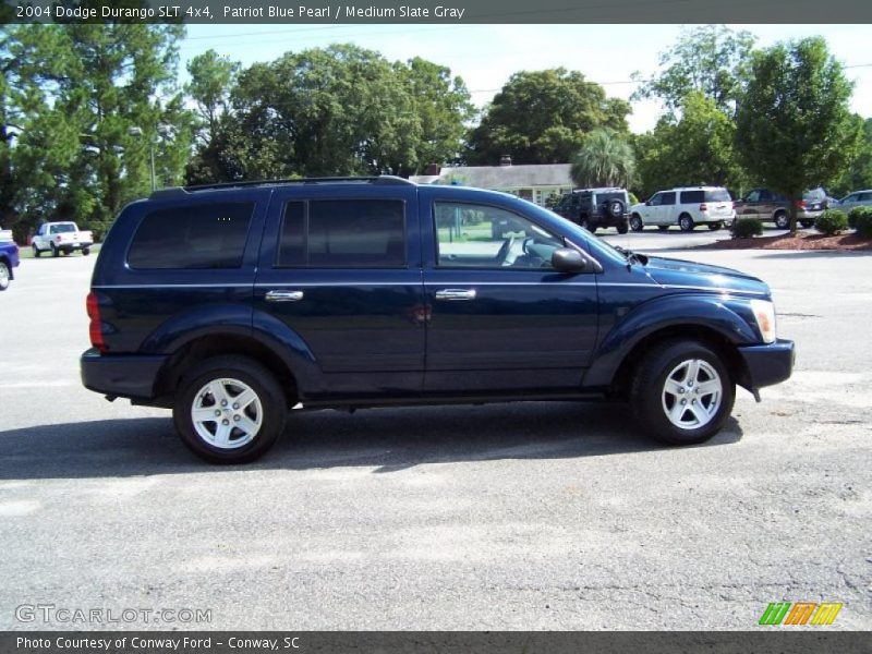 Patriot Blue Pearl / Medium Slate Gray 2004 Dodge Durango SLT 4x4