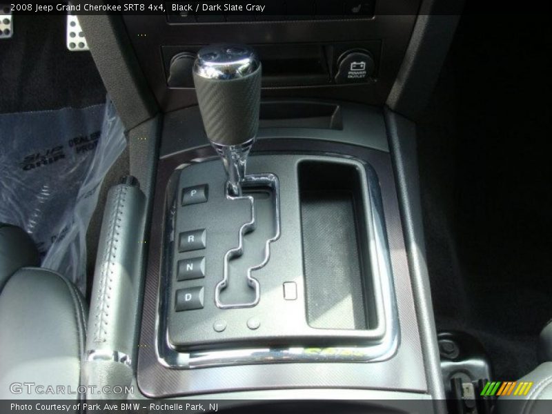 Black / Dark Slate Gray 2008 Jeep Grand Cherokee SRT8 4x4