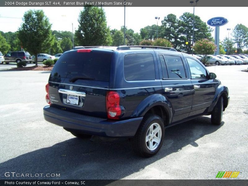 Patriot Blue Pearl / Medium Slate Gray 2004 Dodge Durango SLT 4x4
