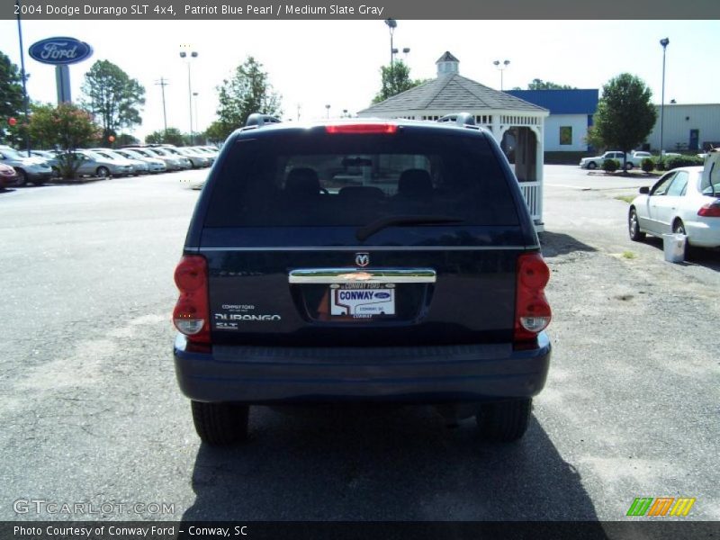 Patriot Blue Pearl / Medium Slate Gray 2004 Dodge Durango SLT 4x4