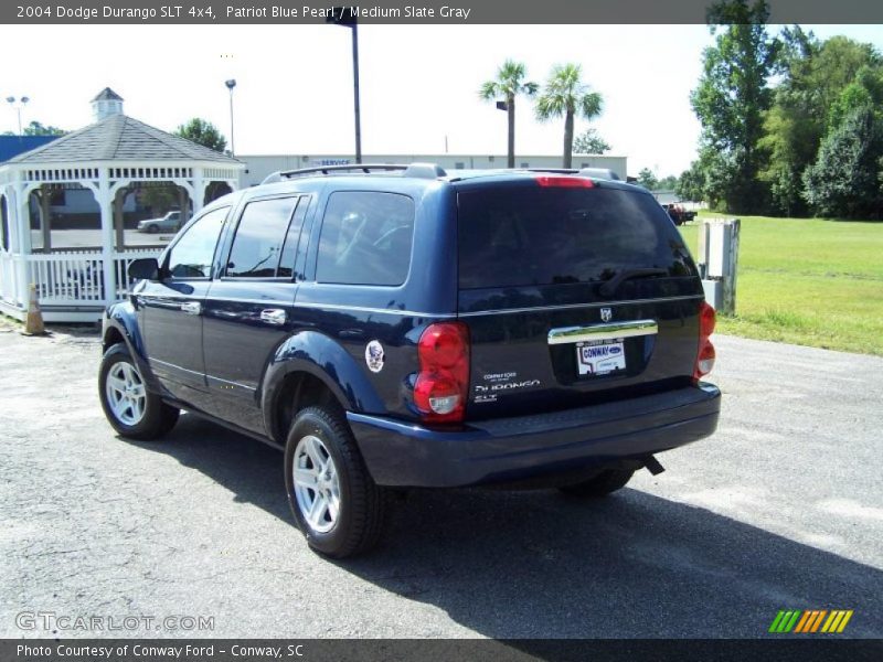 Patriot Blue Pearl / Medium Slate Gray 2004 Dodge Durango SLT 4x4