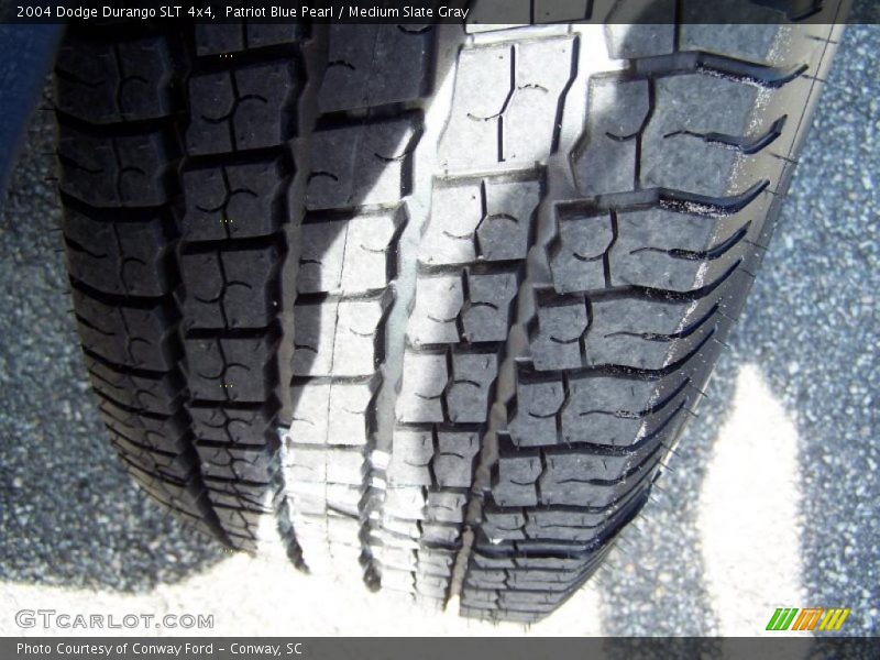 Patriot Blue Pearl / Medium Slate Gray 2004 Dodge Durango SLT 4x4