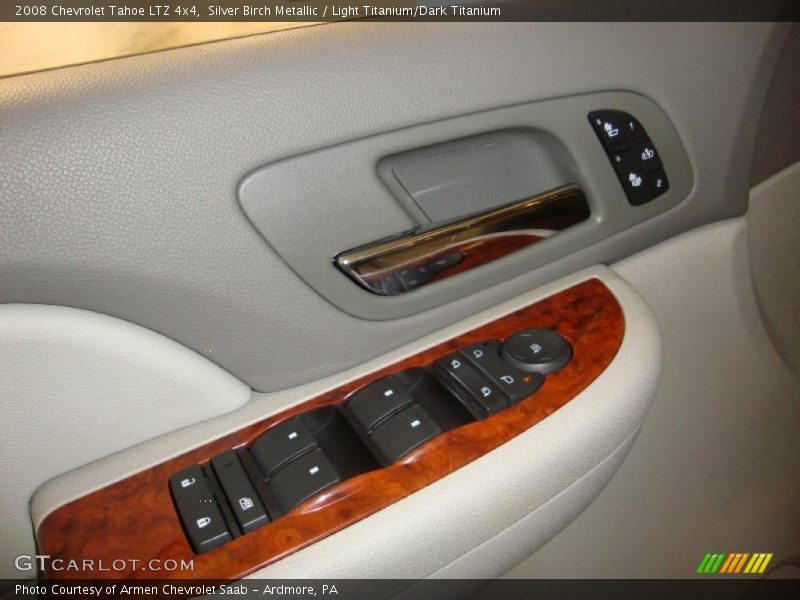 Silver Birch Metallic / Light Titanium/Dark Titanium 2008 Chevrolet Tahoe LTZ 4x4