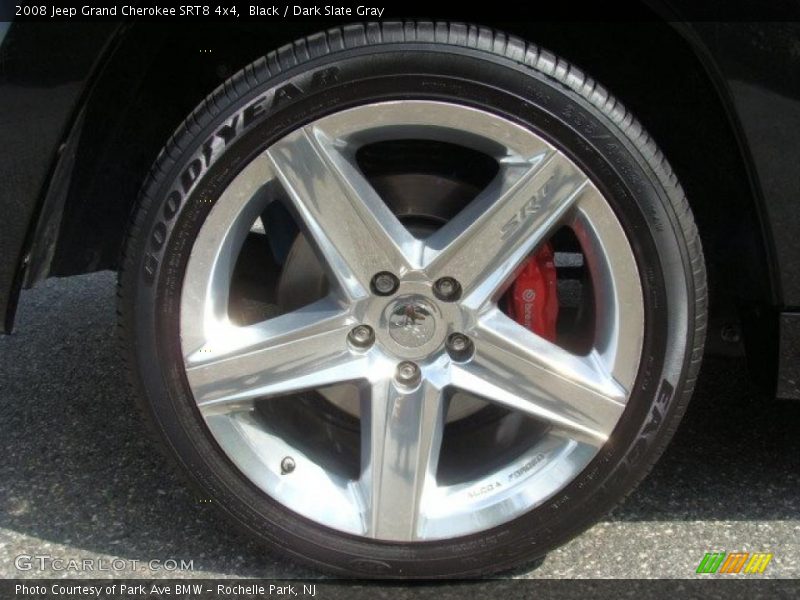 Black / Dark Slate Gray 2008 Jeep Grand Cherokee SRT8 4x4