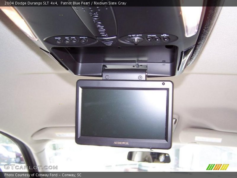 Patriot Blue Pearl / Medium Slate Gray 2004 Dodge Durango SLT 4x4