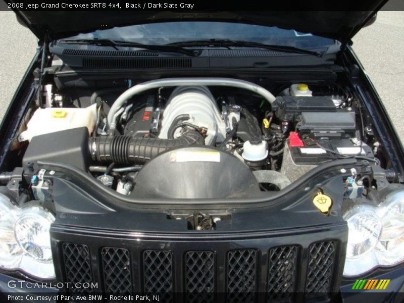 Black / Dark Slate Gray 2008 Jeep Grand Cherokee SRT8 4x4