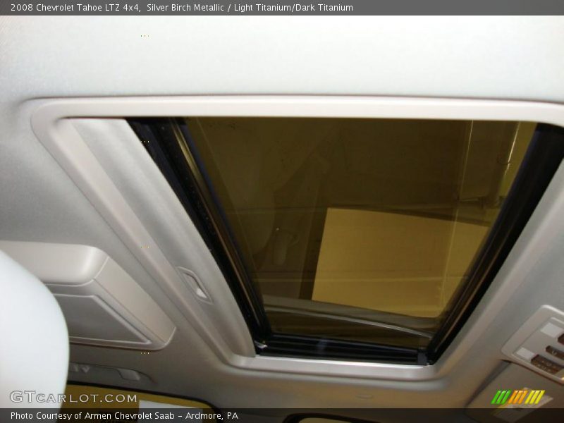 Silver Birch Metallic / Light Titanium/Dark Titanium 2008 Chevrolet Tahoe LTZ 4x4