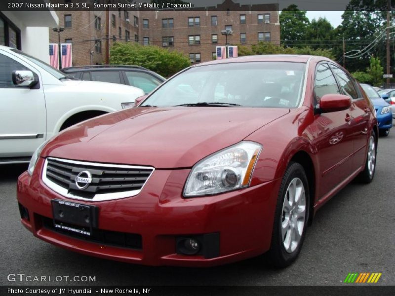 Sonoma Sunset Metallic / Charcoal 2007 Nissan Maxima 3.5 SL