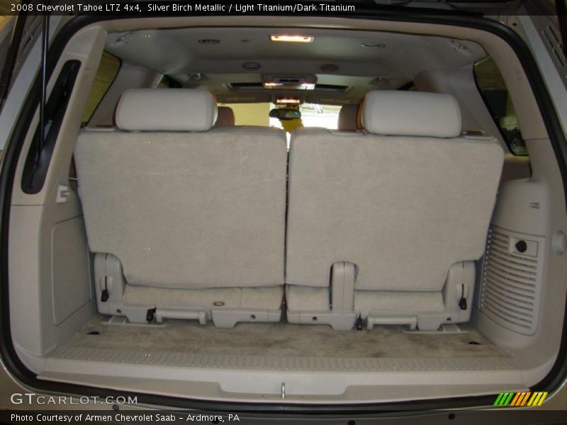 Silver Birch Metallic / Light Titanium/Dark Titanium 2008 Chevrolet Tahoe LTZ 4x4