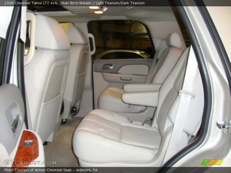 Silver Birch Metallic / Light Titanium/Dark Titanium 2008 Chevrolet Tahoe LTZ 4x4