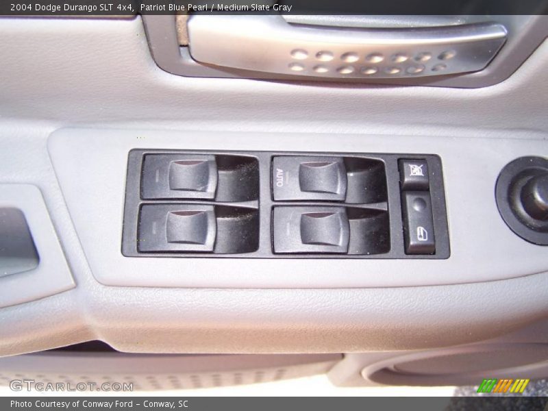 Patriot Blue Pearl / Medium Slate Gray 2004 Dodge Durango SLT 4x4