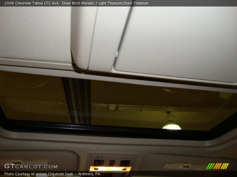Silver Birch Metallic / Light Titanium/Dark Titanium 2008 Chevrolet Tahoe LTZ 4x4