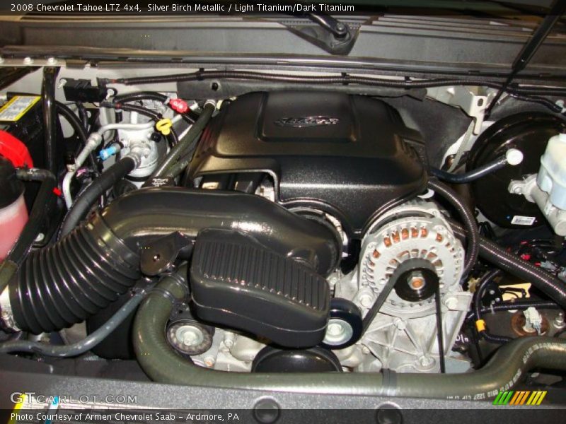 Silver Birch Metallic / Light Titanium/Dark Titanium 2008 Chevrolet Tahoe LTZ 4x4