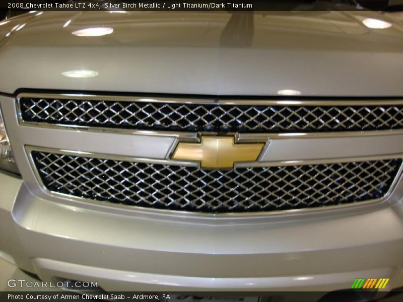 Silver Birch Metallic / Light Titanium/Dark Titanium 2008 Chevrolet Tahoe LTZ 4x4