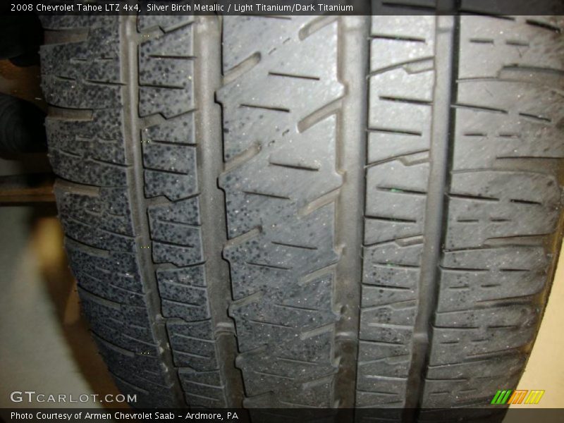 Silver Birch Metallic / Light Titanium/Dark Titanium 2008 Chevrolet Tahoe LTZ 4x4