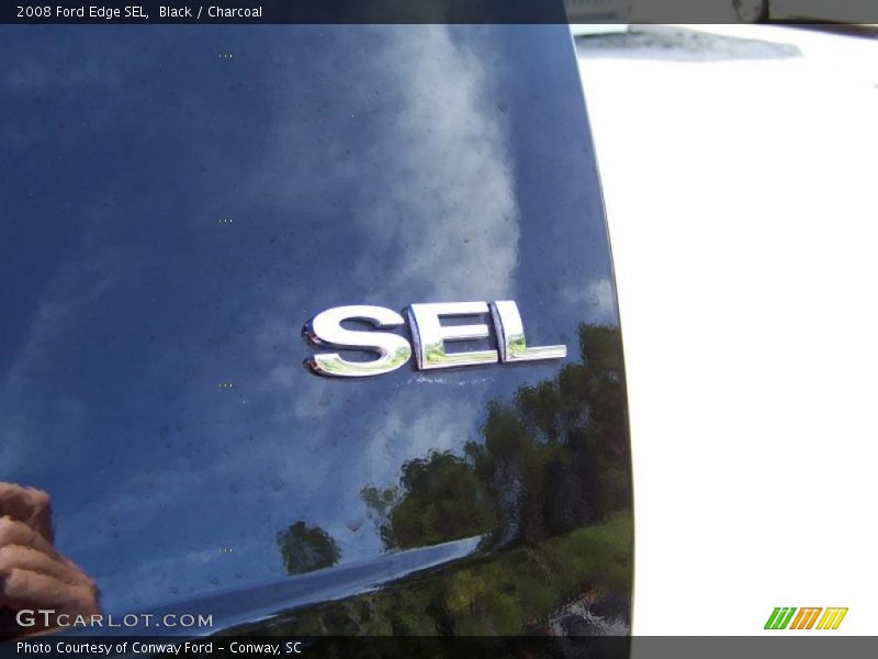 Black / Charcoal 2008 Ford Edge SEL