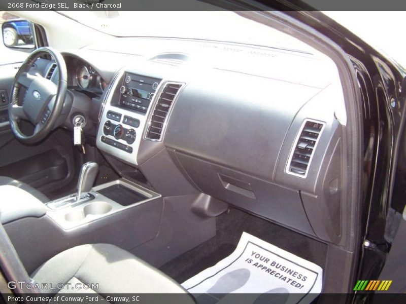 Black / Charcoal 2008 Ford Edge SEL