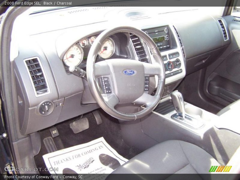 Black / Charcoal 2008 Ford Edge SEL
