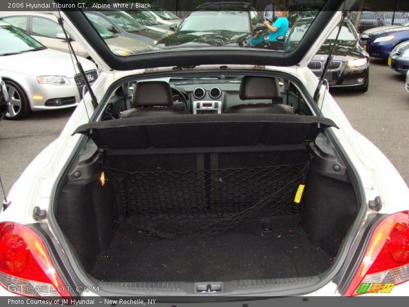 Alpine White / Black 2006 Hyundai Tiburon GT
