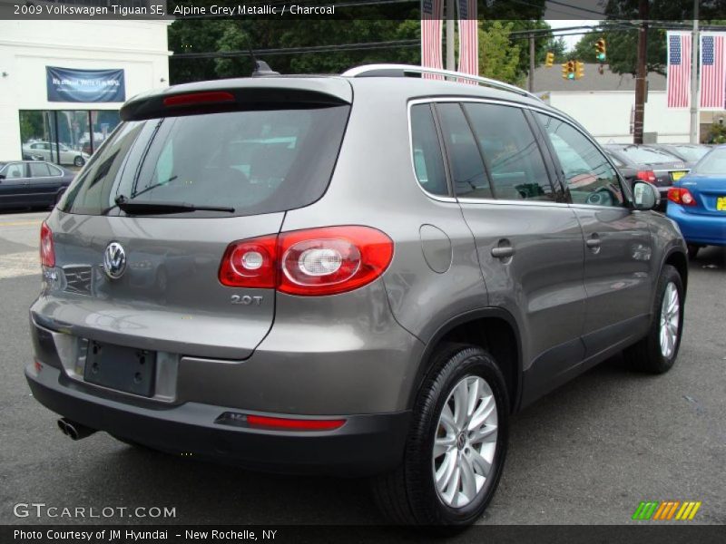Alpine Grey Metallic / Charcoal 2009 Volkswagen Tiguan SE