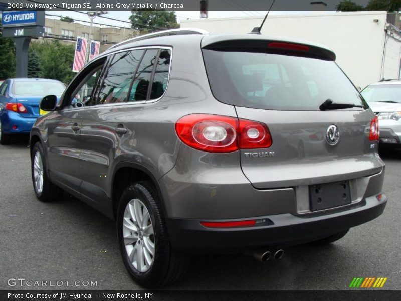 Alpine Grey Metallic / Charcoal 2009 Volkswagen Tiguan SE