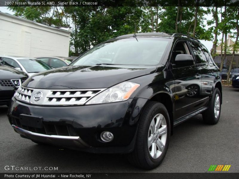 Super Black / Charcoal 2007 Nissan Murano SL AWD