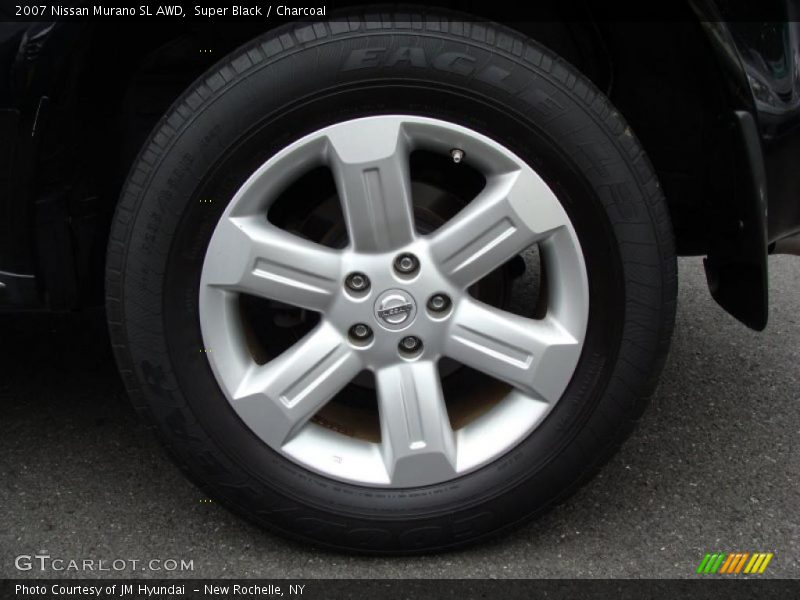 Super Black / Charcoal 2007 Nissan Murano SL AWD