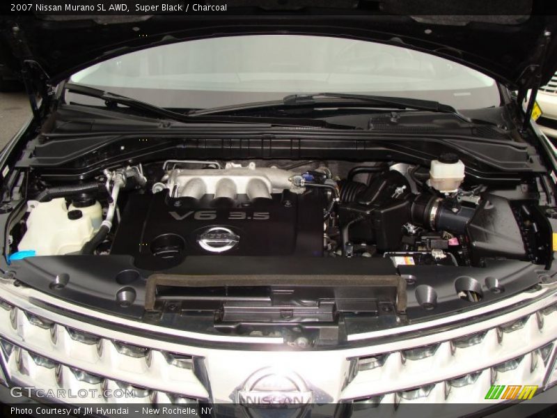 Super Black / Charcoal 2007 Nissan Murano SL AWD