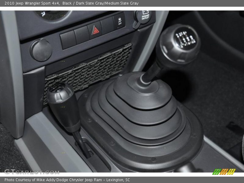 Black / Dark Slate Gray/Medium Slate Gray 2010 Jeep Wrangler Sport 4x4
