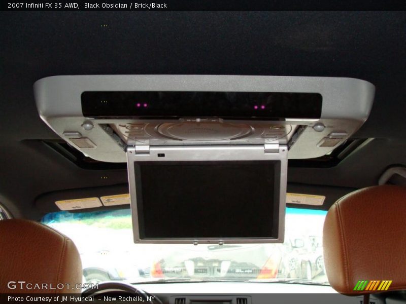 Black Obsidian / Brick/Black 2007 Infiniti FX 35 AWD