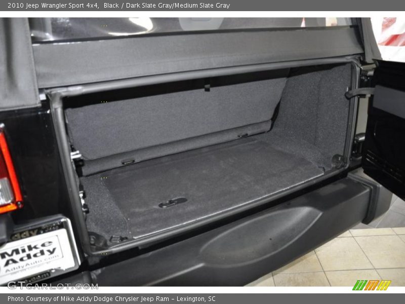 Black / Dark Slate Gray/Medium Slate Gray 2010 Jeep Wrangler Sport 4x4