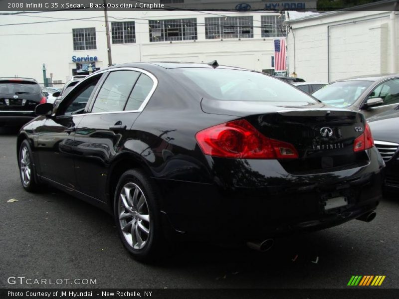 Black Obsidian / Graphite 2008 Infiniti G 35 x Sedan