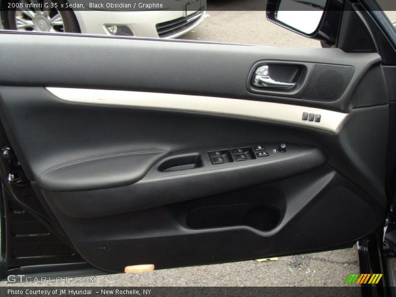 Black Obsidian / Graphite 2008 Infiniti G 35 x Sedan