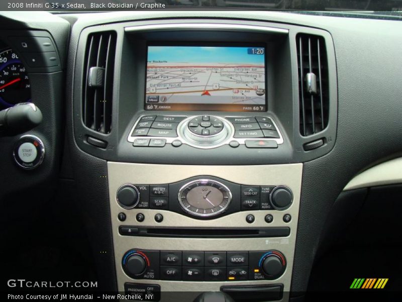 Black Obsidian / Graphite 2008 Infiniti G 35 x Sedan