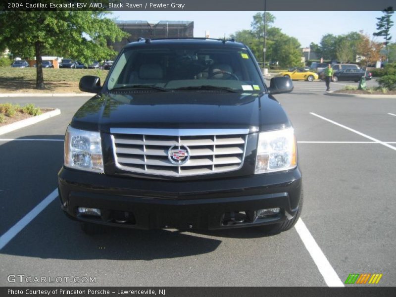 Black Raven / Pewter Gray 2004 Cadillac Escalade ESV AWD