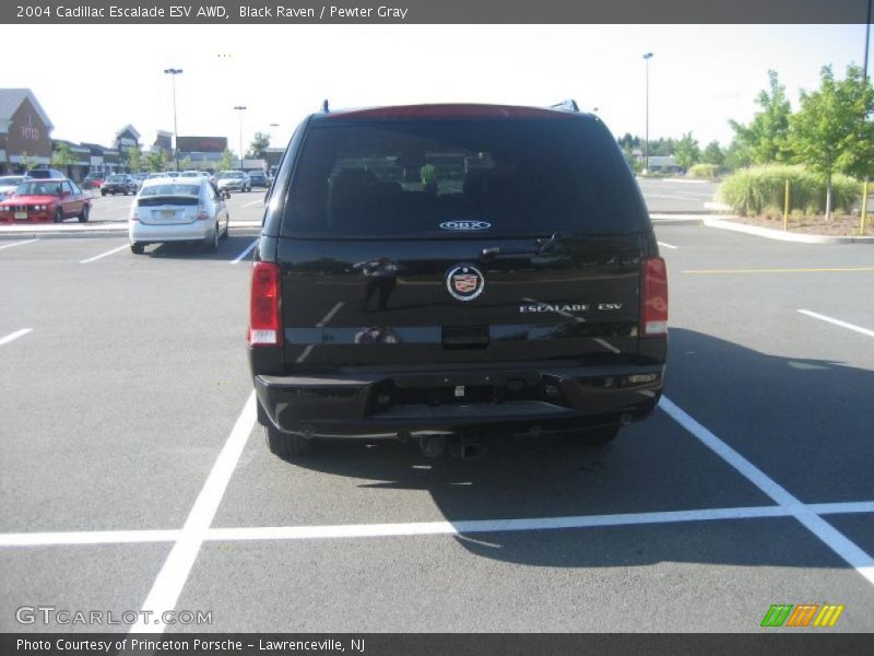 Black Raven / Pewter Gray 2004 Cadillac Escalade ESV AWD