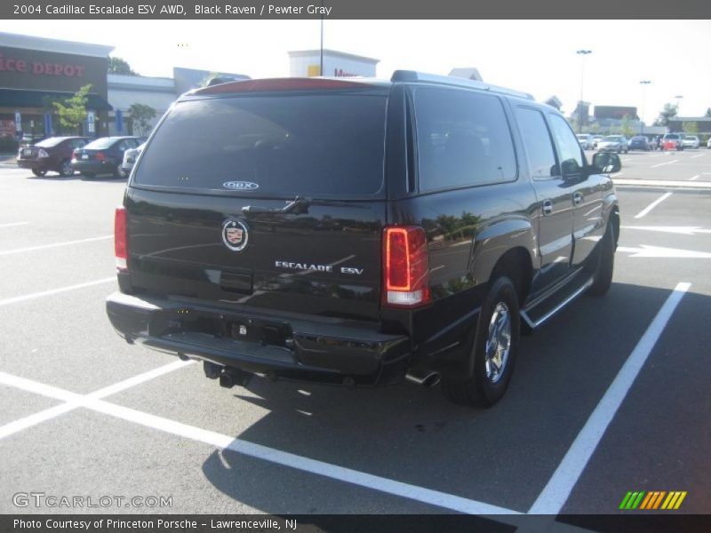 Black Raven / Pewter Gray 2004 Cadillac Escalade ESV AWD