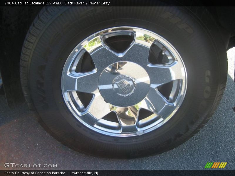 Black Raven / Pewter Gray 2004 Cadillac Escalade ESV AWD