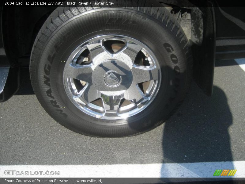 Black Raven / Pewter Gray 2004 Cadillac Escalade ESV AWD