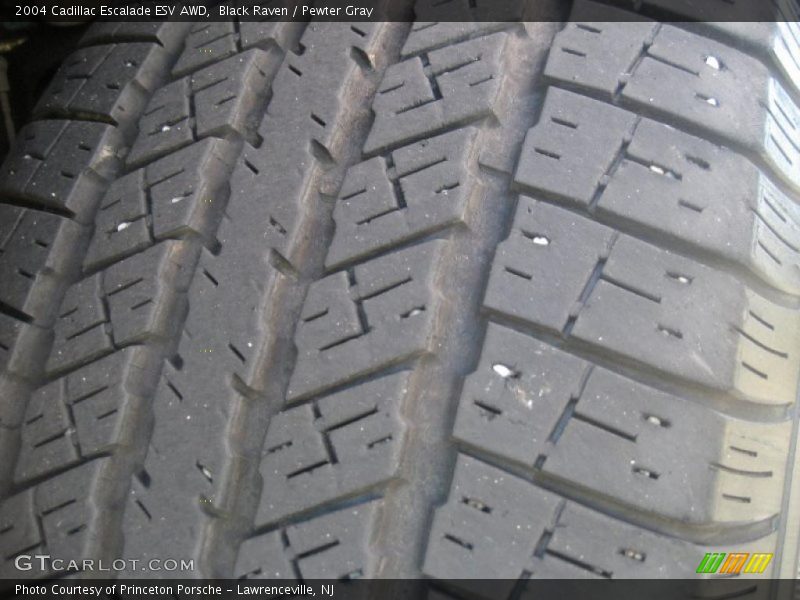 Black Raven / Pewter Gray 2004 Cadillac Escalade ESV AWD