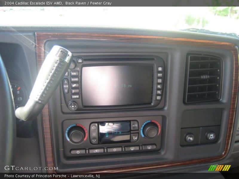 Black Raven / Pewter Gray 2004 Cadillac Escalade ESV AWD