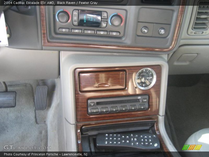 Black Raven / Pewter Gray 2004 Cadillac Escalade ESV AWD