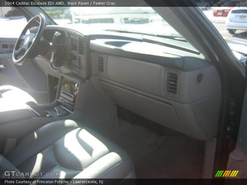 Black Raven / Pewter Gray 2004 Cadillac Escalade ESV AWD