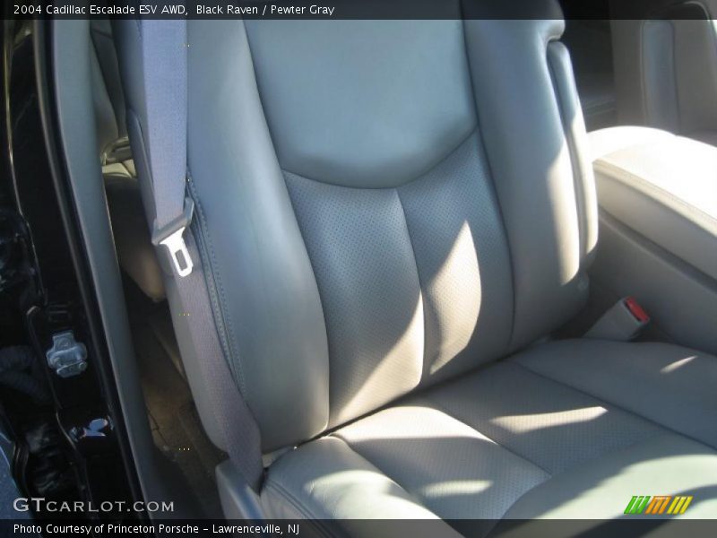 Black Raven / Pewter Gray 2004 Cadillac Escalade ESV AWD