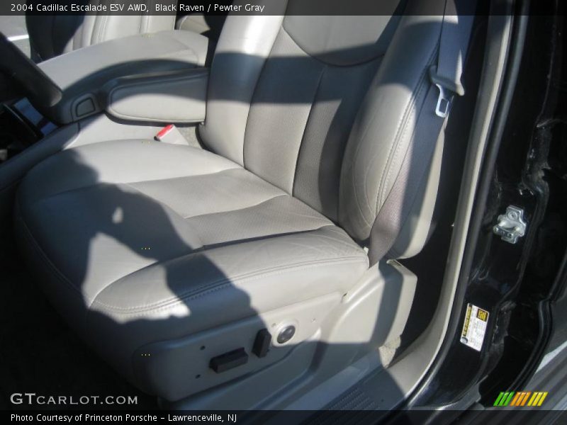 Black Raven / Pewter Gray 2004 Cadillac Escalade ESV AWD